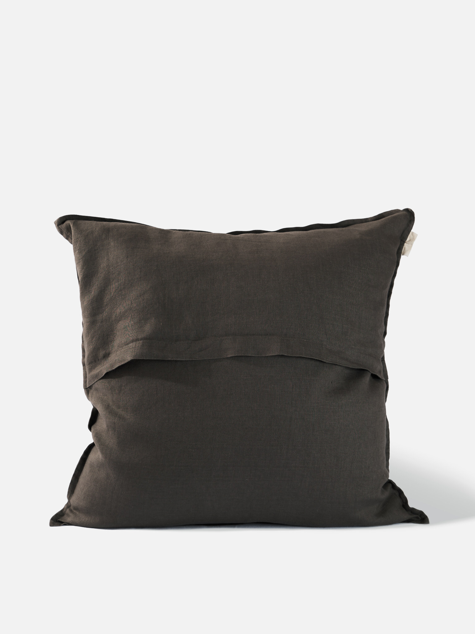 cuscino decorativo color taupe lino minimalista retro