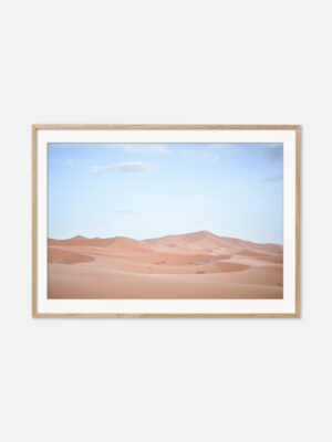 Stampa fotografica deserto del Sahara