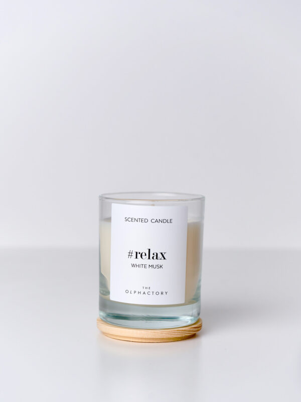 Candela White Musk 200 g in vetro